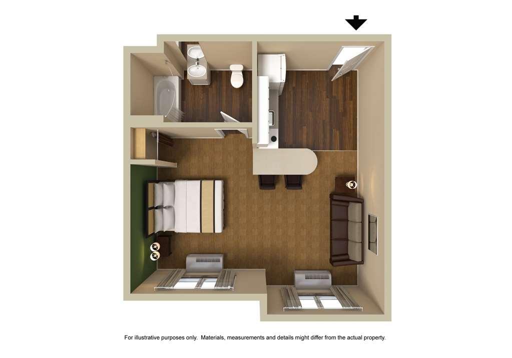 Extended Stay America Suites - Albuquerque - Rio Rancho Blvd Quarto foto